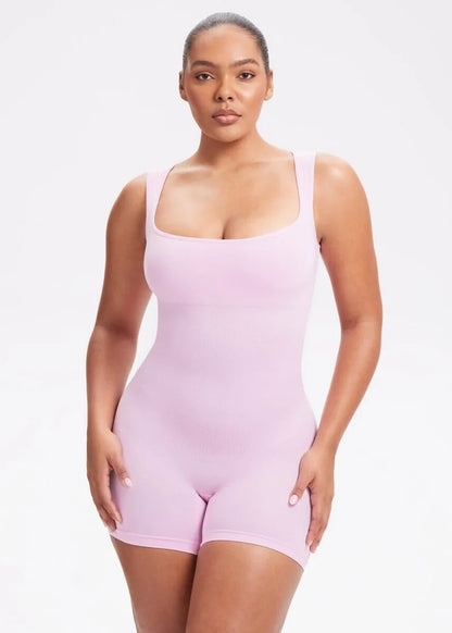 Curvehaus Active Square Neck Romper