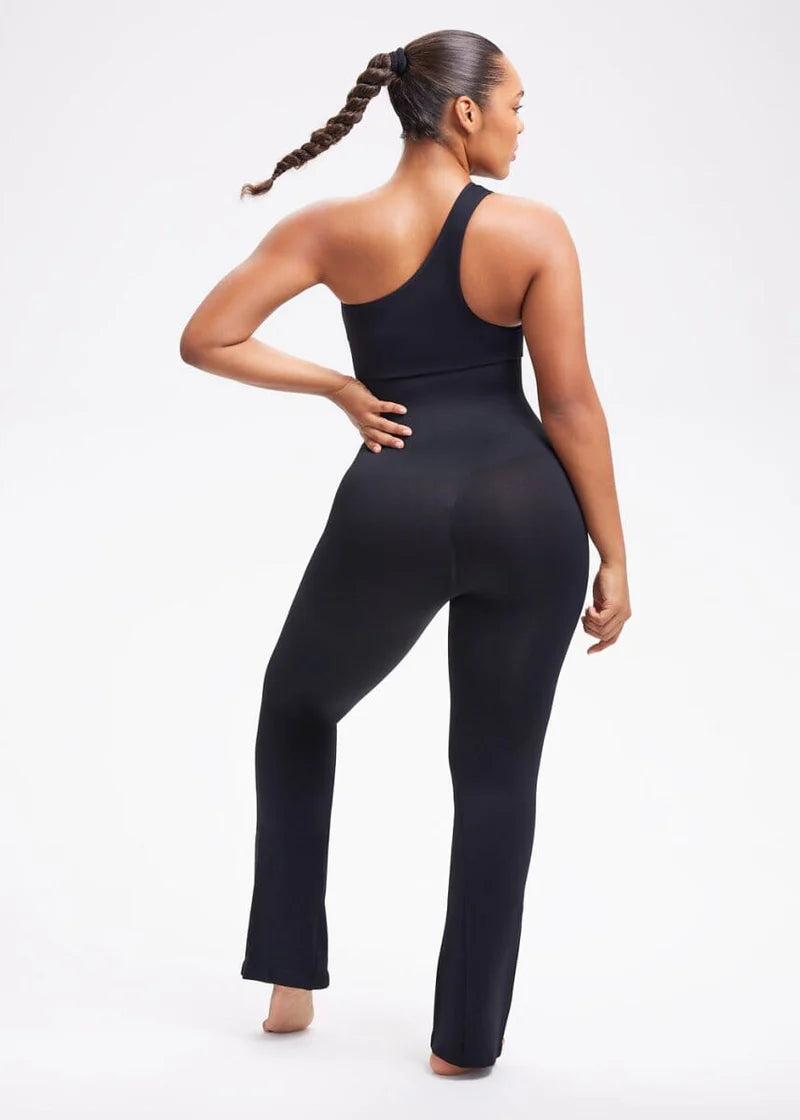 Curvehaus One Shoulder Shaping Jumpsuit