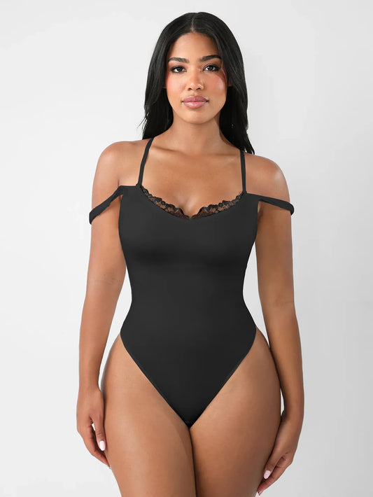 Curvehaus Wild Luxe Lace Shaping Bodysuit