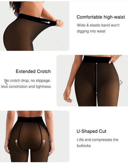 Curvehaus Sculpting Thermal Tights