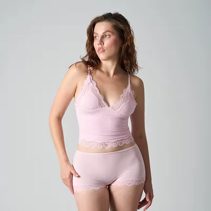 Curvehaus Sleep Soft Lace Cami Set