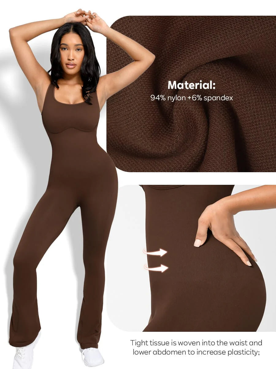 Curvehaus Active Flared Jumpsuit