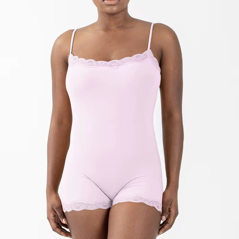 Curvehaus Lace Sleep Onsie