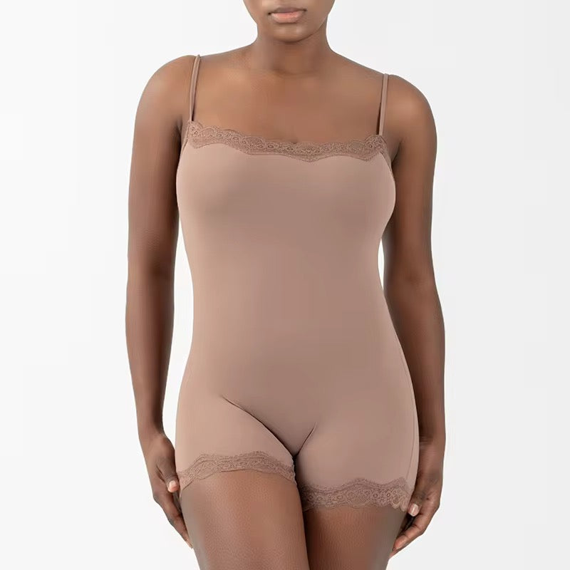 Curvehaus Lace Sleep Onsie