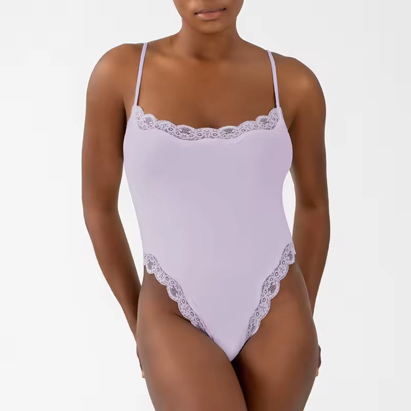Curvehaus Lace Sleep Bodysuit