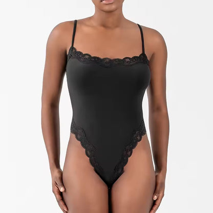 Curvehaus Lace Sleep Bodysuit