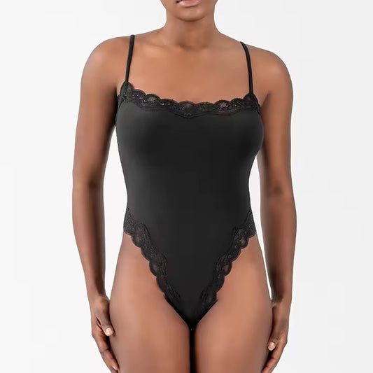 Curvehaus Lace Sleep Bodysuit