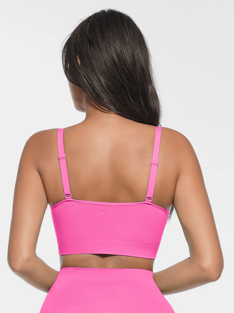 Curvehaus Seamless Lace trim Shaping Bra