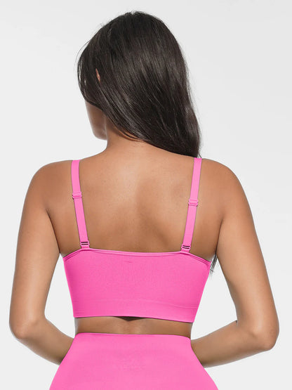 Curvehaus Seamless Lace trim Shaping Bra