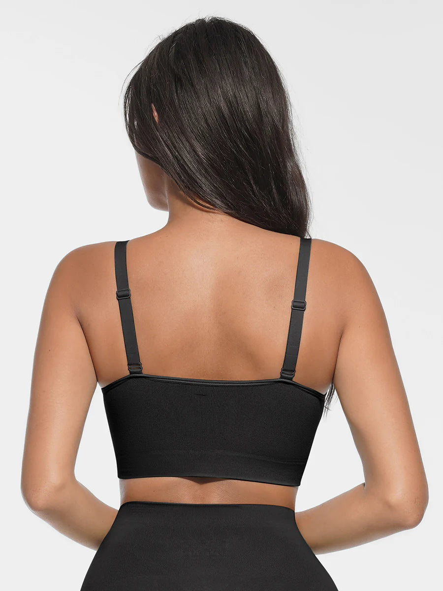 Curvehaus Seamless Lace trim Shaping Bra