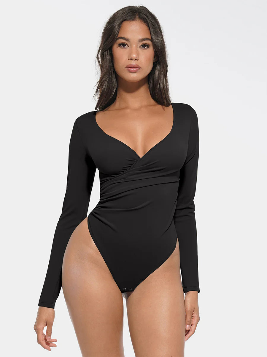 Curvehaus Hourglass Ruched Shaping Bodysuit