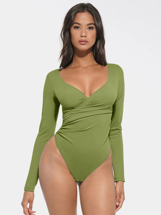 Curvehaus Hourglass Ruched Shaping Bodysuit