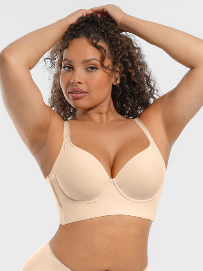 Curvehaus Deep V Push Up Bra