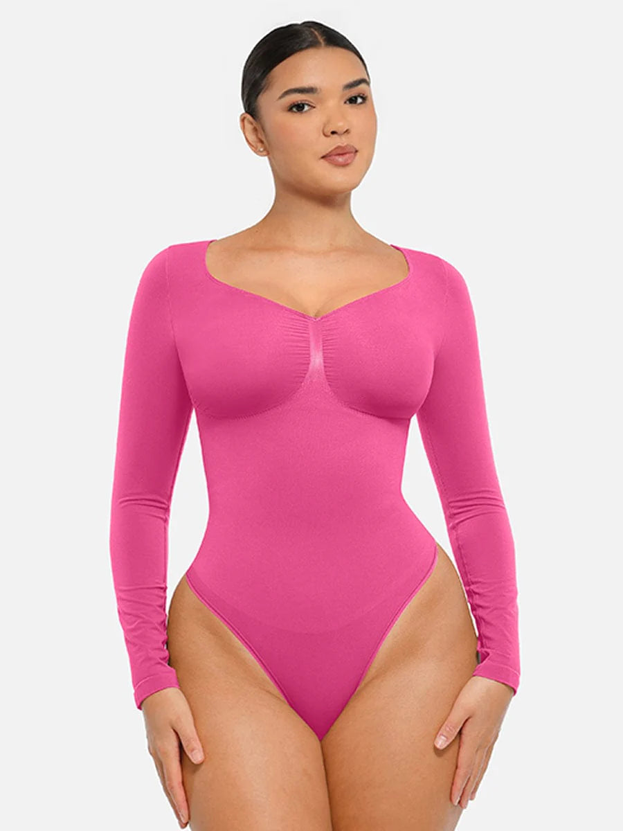 Curvehaus Seamless Sculpt Long Sleeve Bodysuit