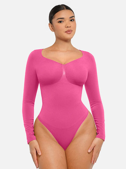 Curvehaus Seamless Sculpt Long Sleeve Bodysuit