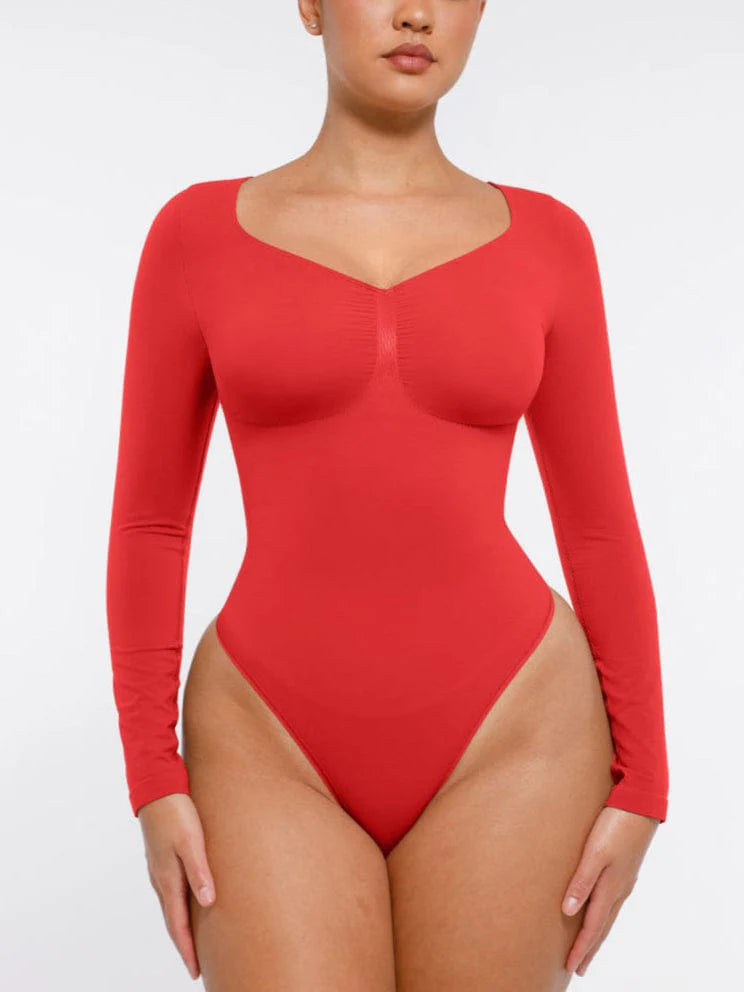 Curvehaus Seamless Sculpt Long Sleeve Bodysuit