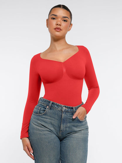 Curvehaus Seamless Sculpt Long Sleeve Bodysuit