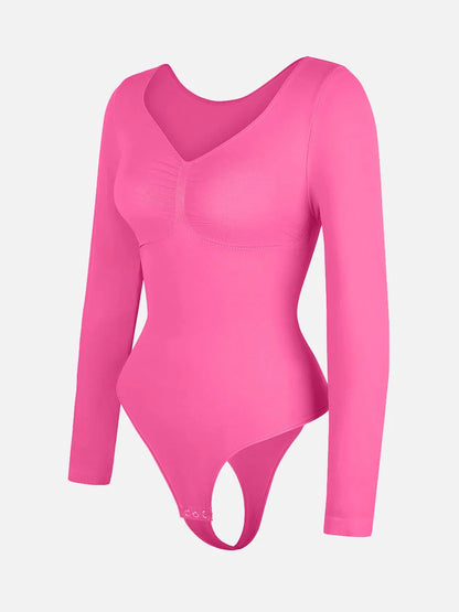 Curvehaus Seamless Sculpt Long Sleeve Bodysuit