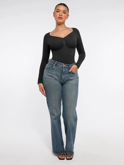 Curvehaus Seamless Sculpt Long Sleeve Bodysuit