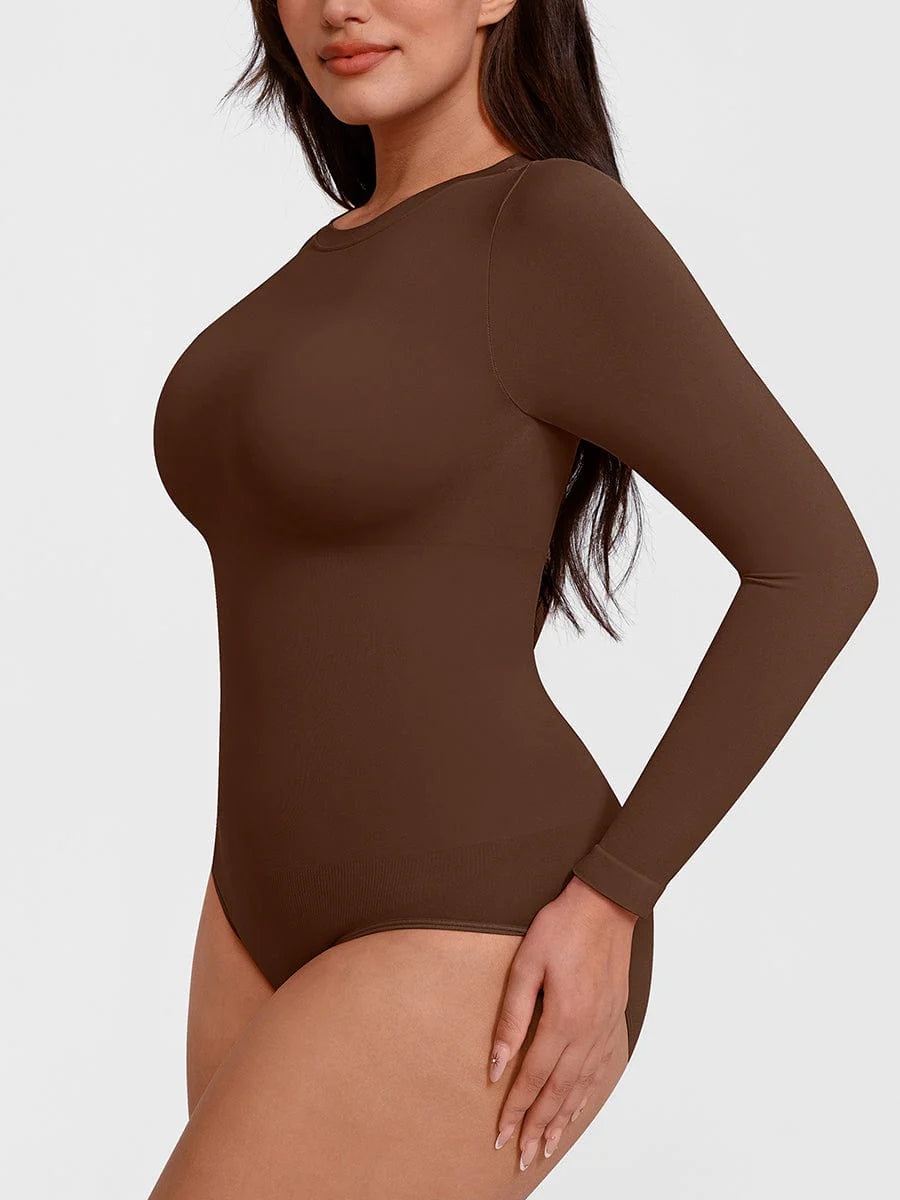 Curvehaus Tummy Control Crew neck bodysuit