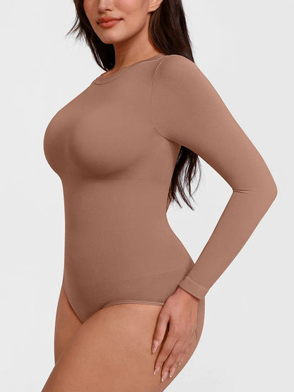 Curvehaus Tummy Control Crew neck bodysuit