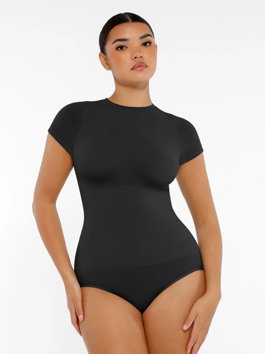 Ultra Soft Crew Neck Short Sleeve Bodysuit