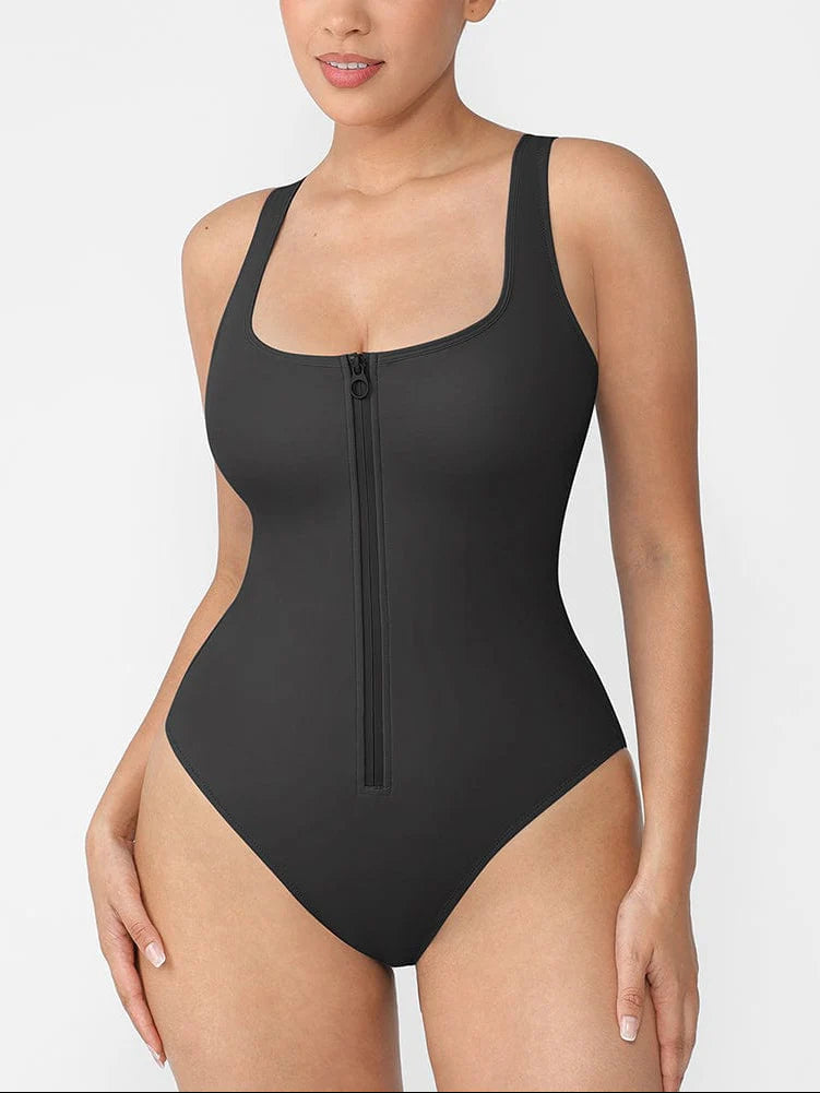 Curvehaus One piece Zip Swimsuit
