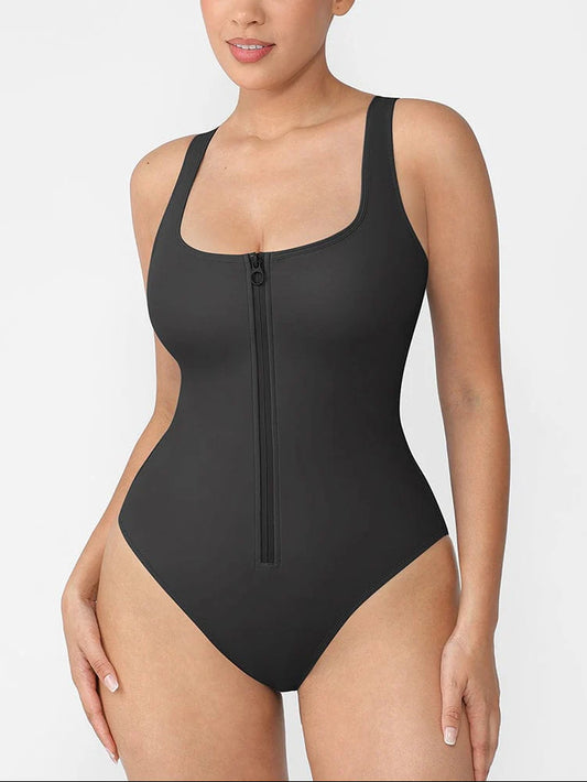 Curvehaus One piece Zip Swimsuit