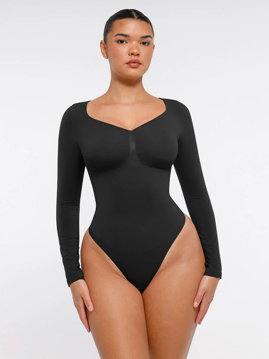 Curvehaus Seamless Sculpt Long Sleeve Bodysuit