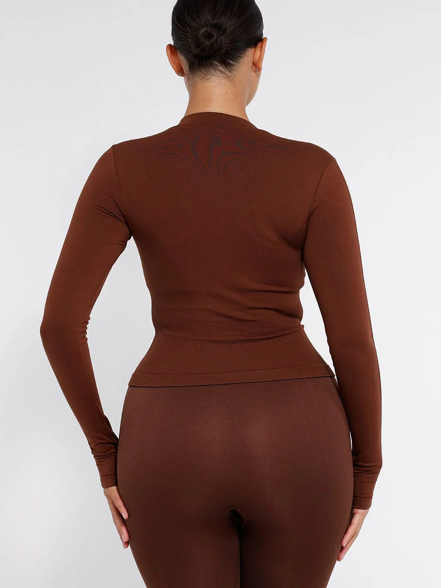 Curvehaus Active Flex Zip Top