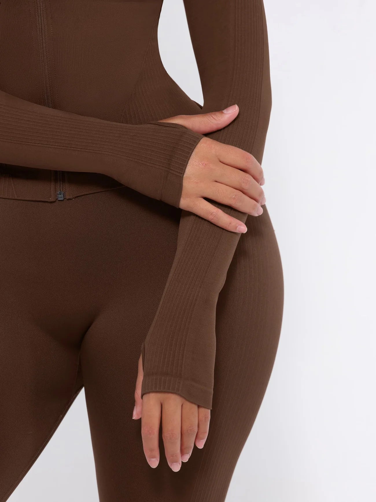 Curvehaus Active Flex Zip Top