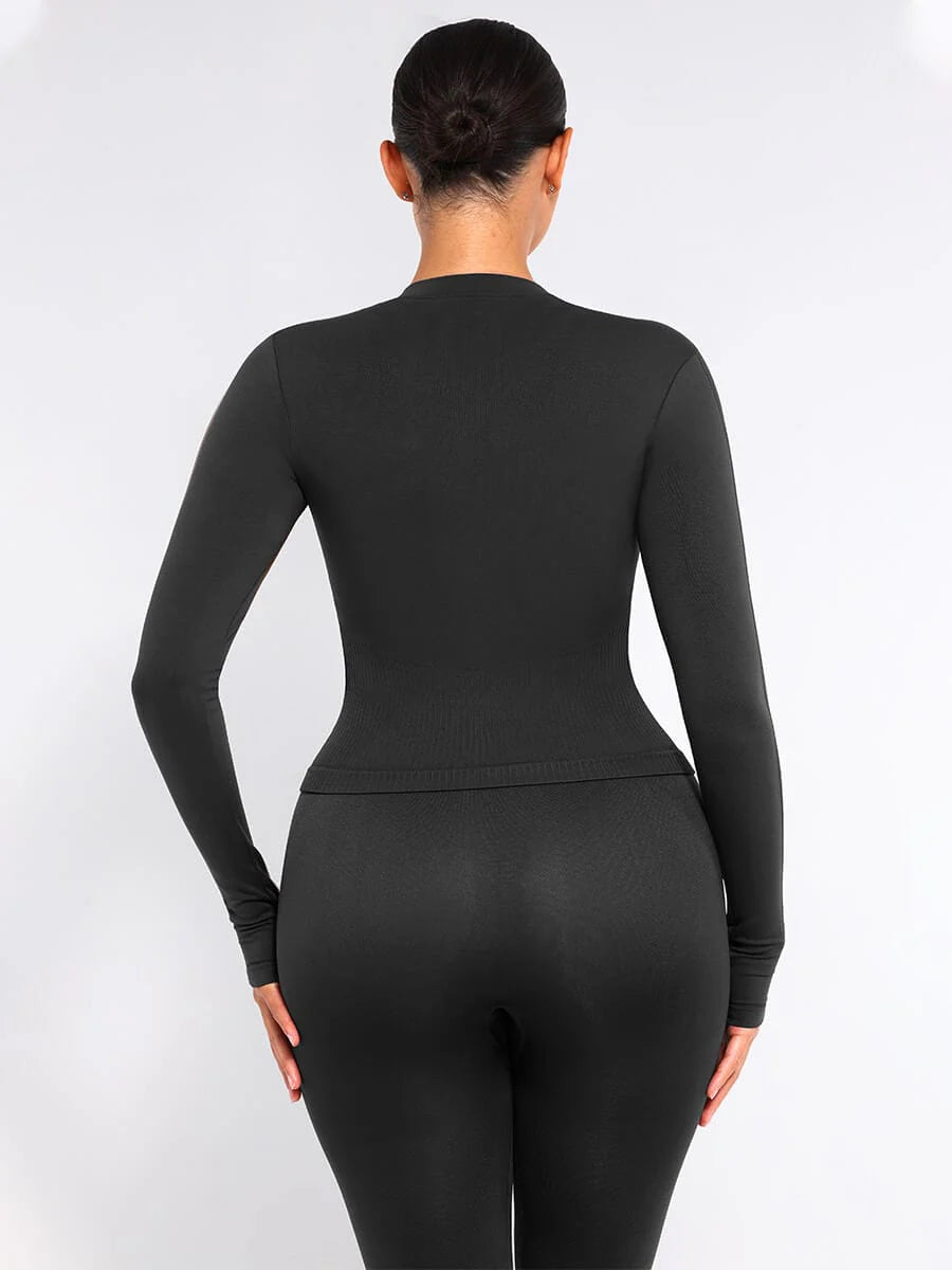 Curvehaus Active Flex Zip Top