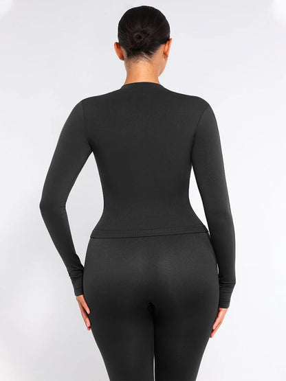 Curvehaus Active Flex Zip Top