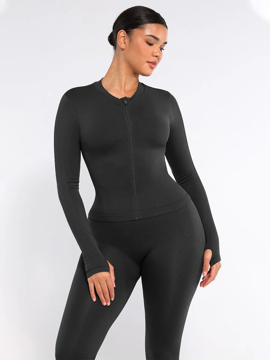 Curvehaus Active Flex Zip Top