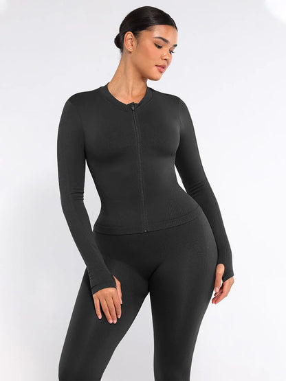 Curvehaus Active Flex Zip Top