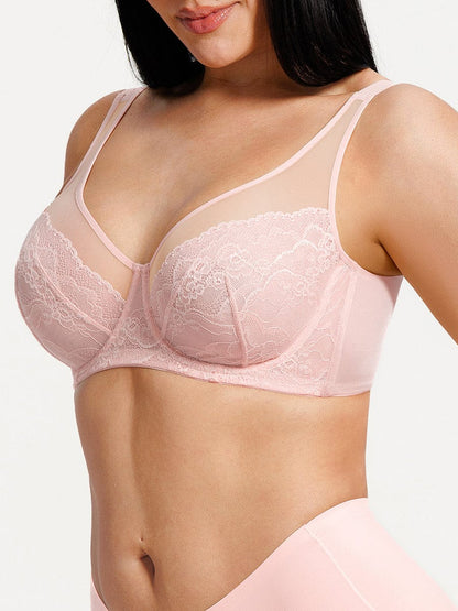 Curvehaus Minimizer Lace Bra