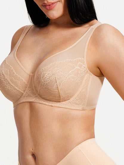Curvehaus Minimizer Lace Bra