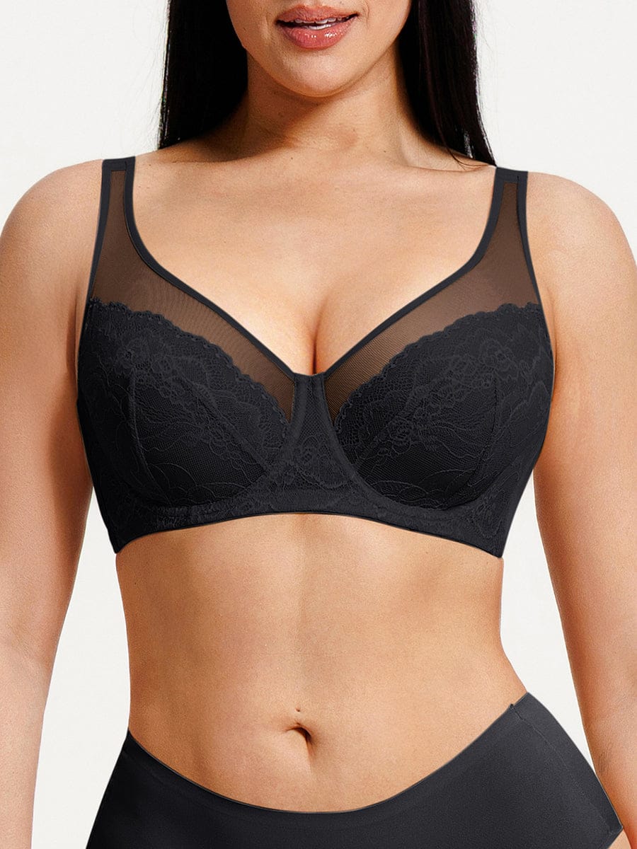 Curvehaus Minimizer Lace Bra